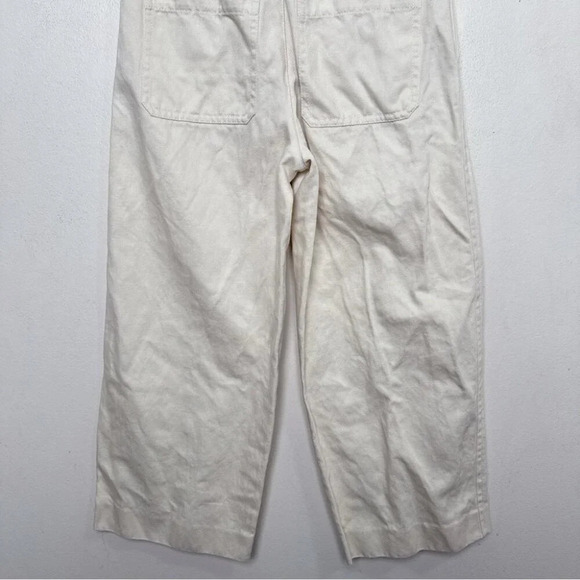 Vince Womens 0 Beige High Rise Wide Leg Trouser - Picture 11 of 12